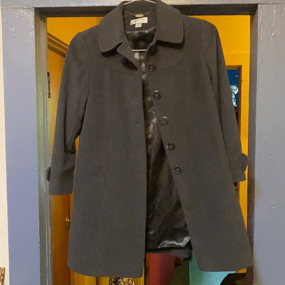 Charcoal Gray Peacoat